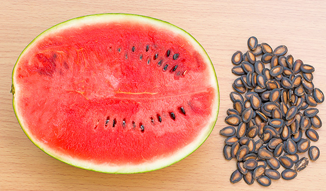 Watermelons have a cooling effect on the body and are great for those who are dehydrated or suffering from edema