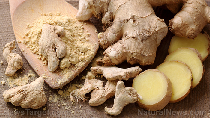 Ginger naturally suppresses coughs without the addiction-like side effects associated with normal antitussive medicine