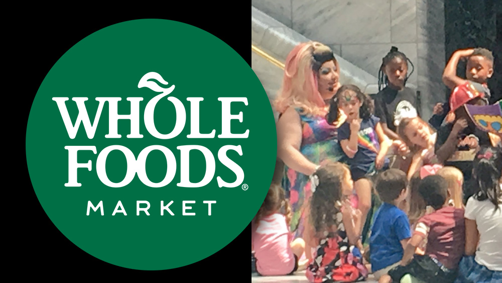 Whole Foods sponsors Drag Queen Story Hour to indoctrinate children with perversion, pedophilia and transgenderism