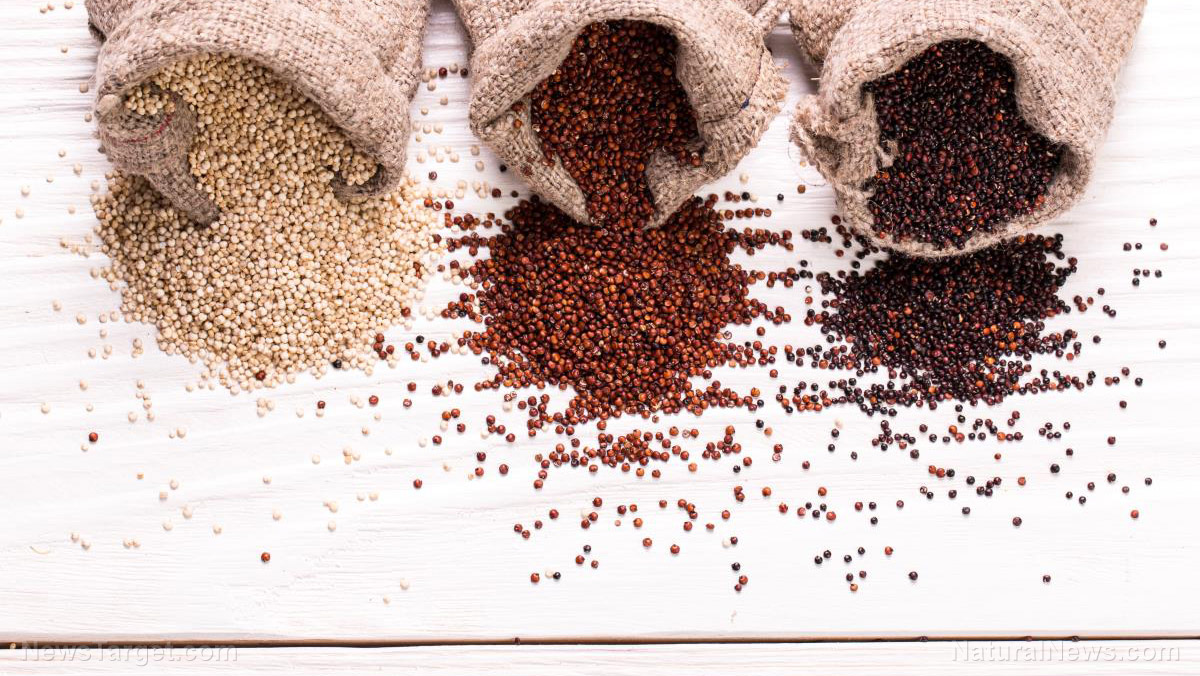 Eat quinoa to “pull the brakes” on aging