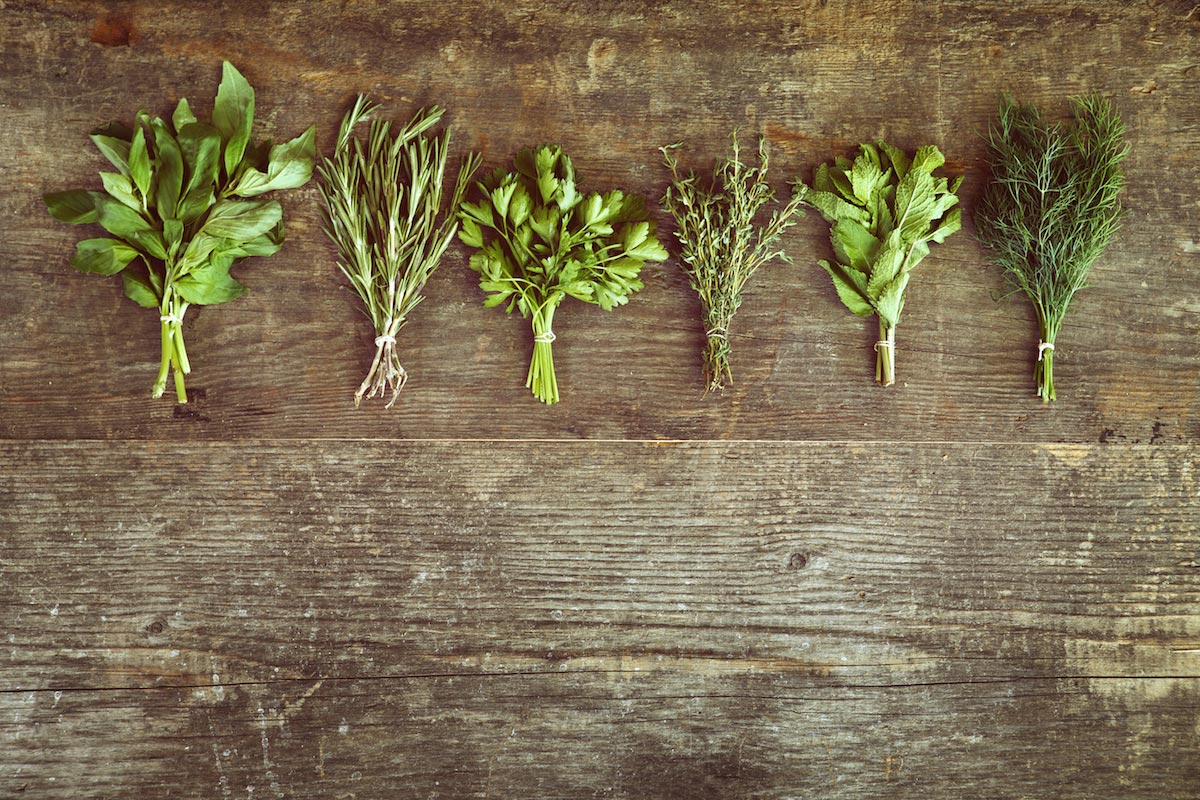 Use these 4 fresh herbs for healthy dishes with an authentic Thanksgiving taste