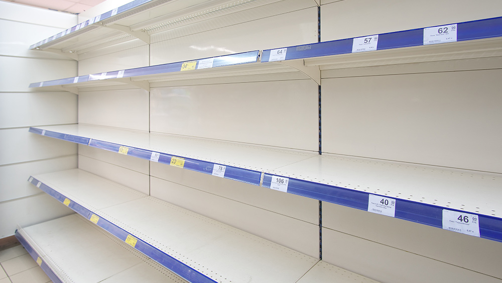 European groceries seeing empty shelves due to worsening food shortages