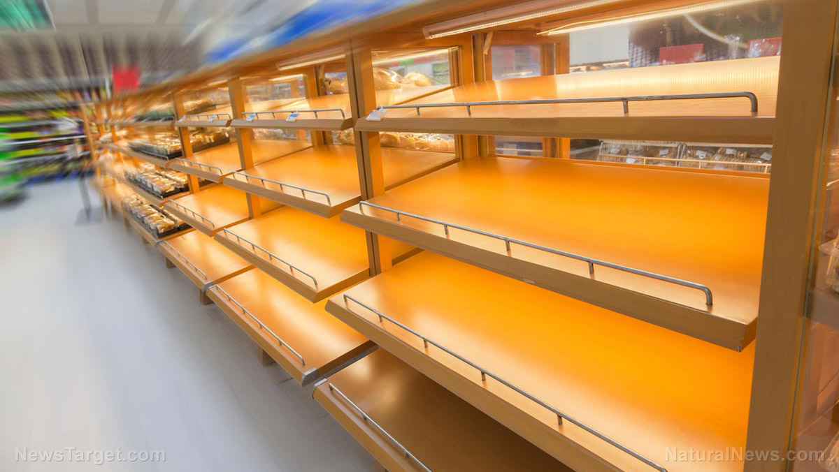 FOOD COLLAPSE: UK supermarkets rationing vegetables as food shortages worsen