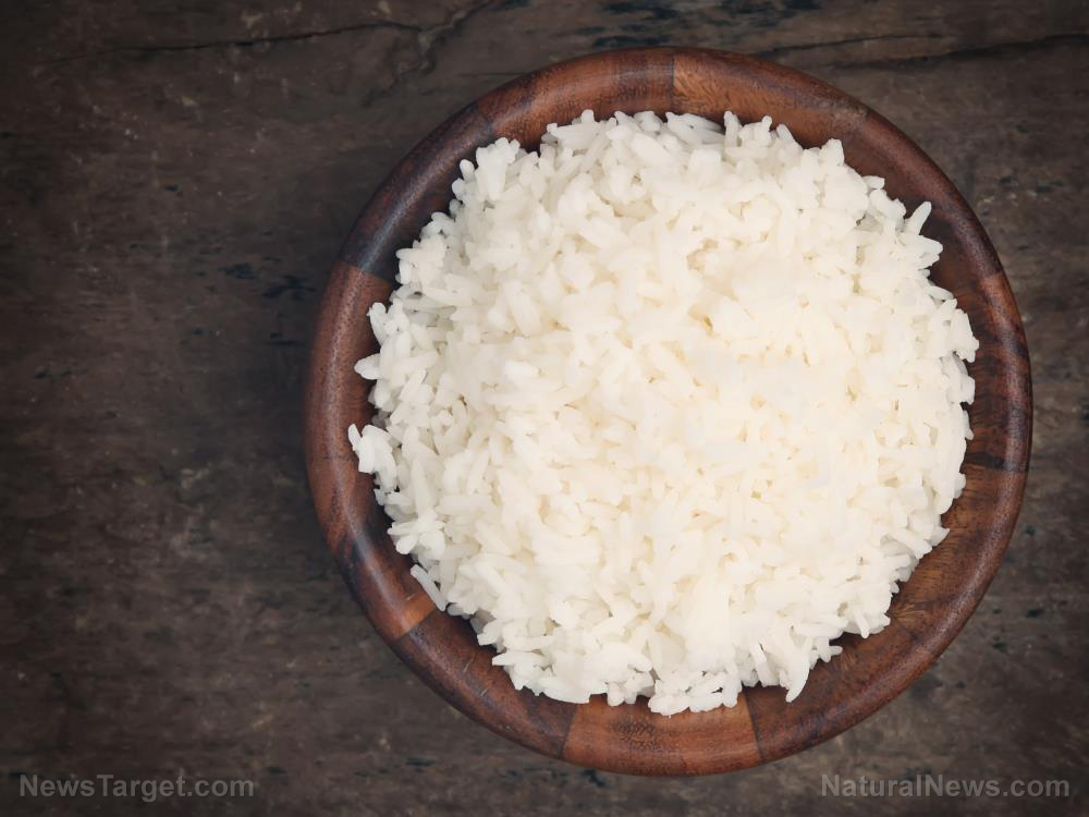RICE RATIONING begins in America after India bans exports; 20-pound bags soar from $16 to almost $50