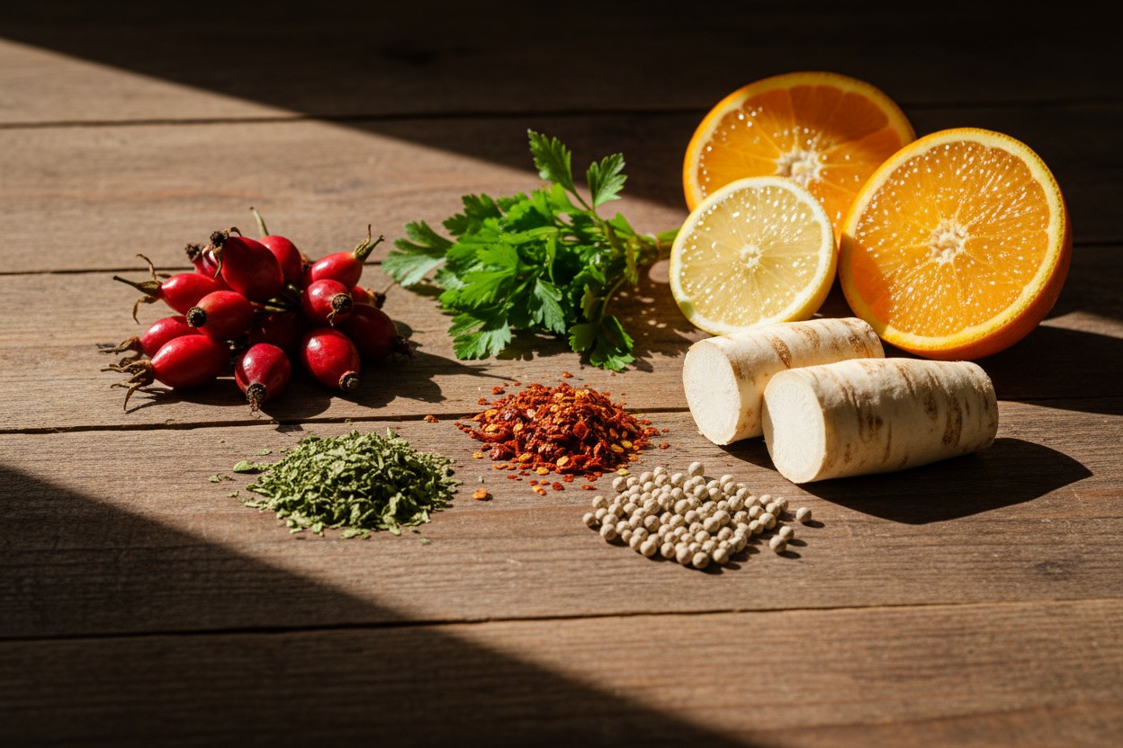 6 Herbs and Spices Identified as Sources of Vitamin C