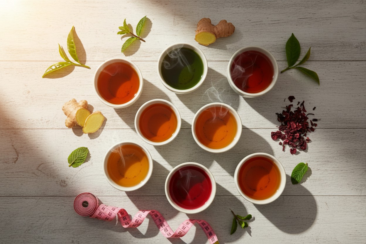 Nine Teas and Weight Loss: What Reports Show