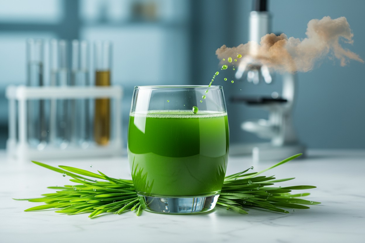 Wheatgrass Juice: Evidence on Ulcerative Colitis, Inflammation, and Safety